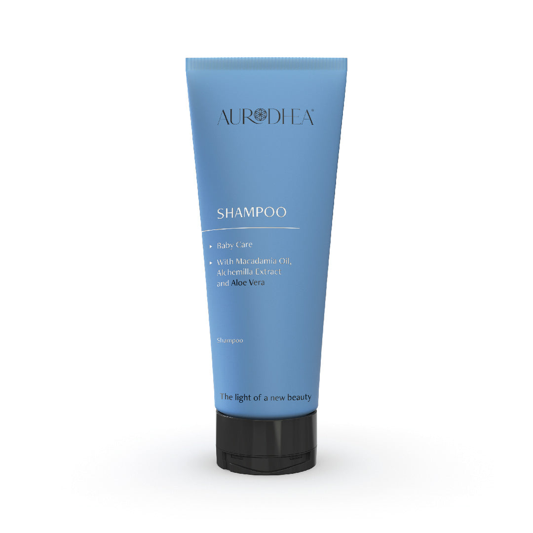 BB02B-Shampoing Bébé Enrichi en huile de Macadamia, extrait d'Alchémille et Aloe Vera.- 200 ml