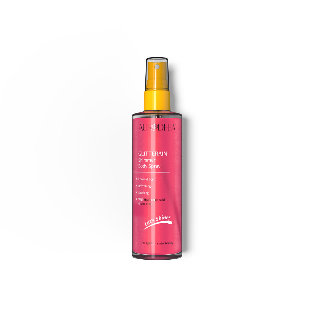 SOL22-GLITTERAIN - spray scintillant à l'irrésistible parfum de noix de coco