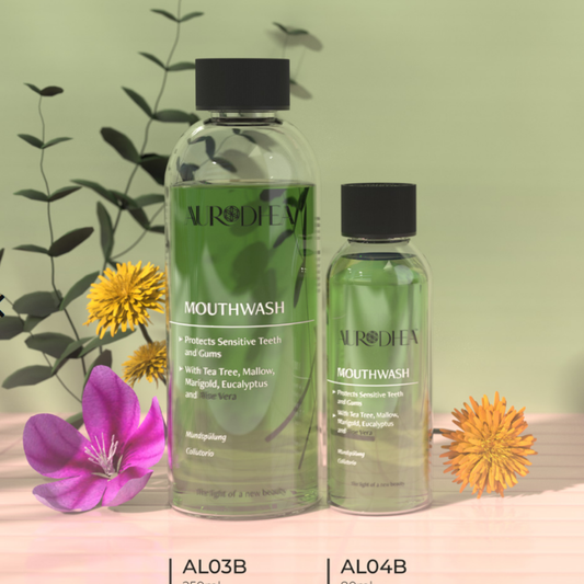 Bain de bouche à l’Aloe exerce une action apaisante et calmante sur les gencives sensibles