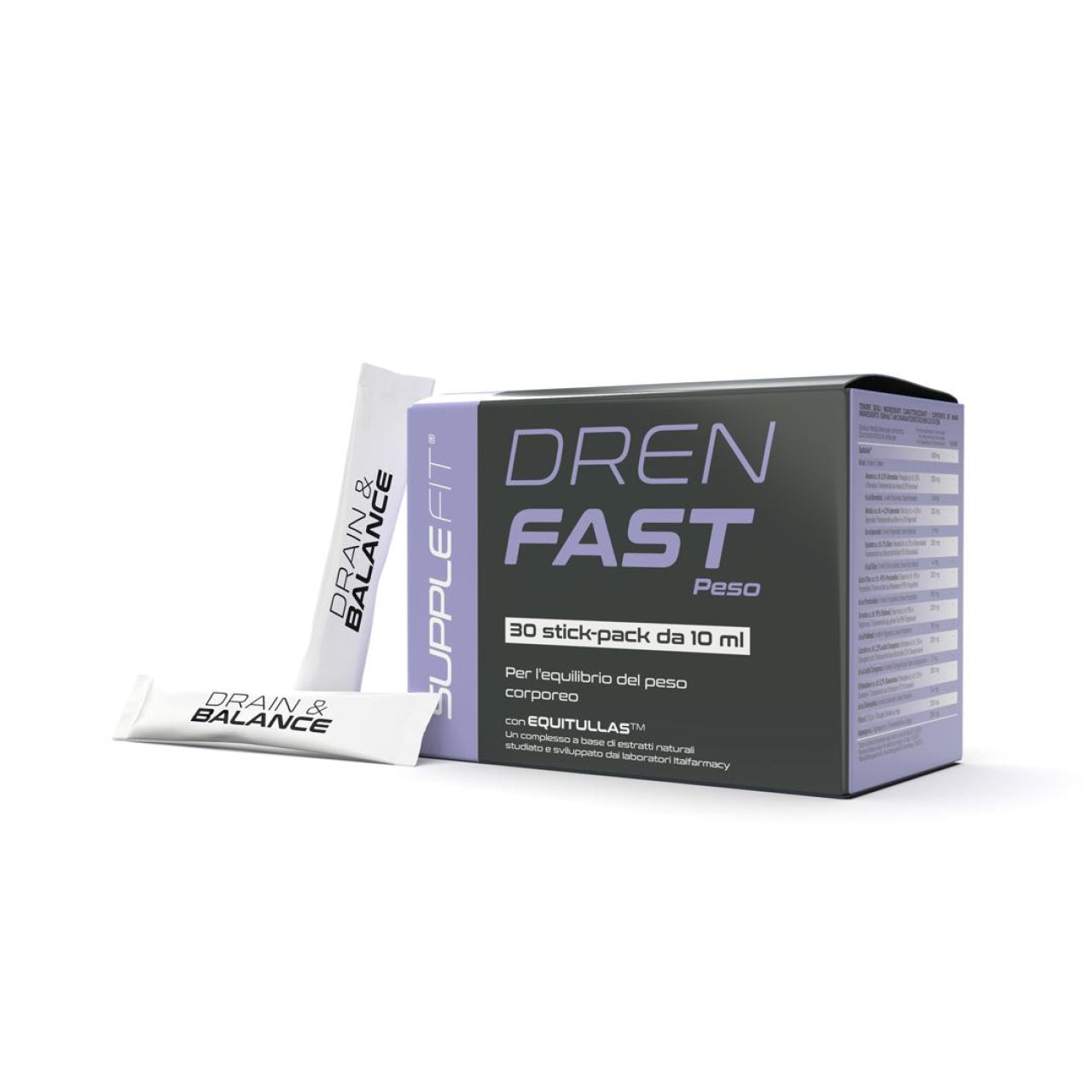 DREN FAST - complément alimentaire : Aide à maintenir un poids stable et harmonieux.