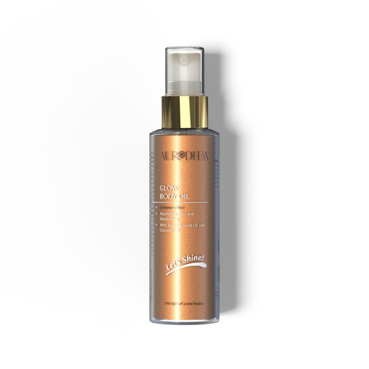 U20B-GLOW BODY OIL – Huile soyeuse, illuminatrice et pailletée