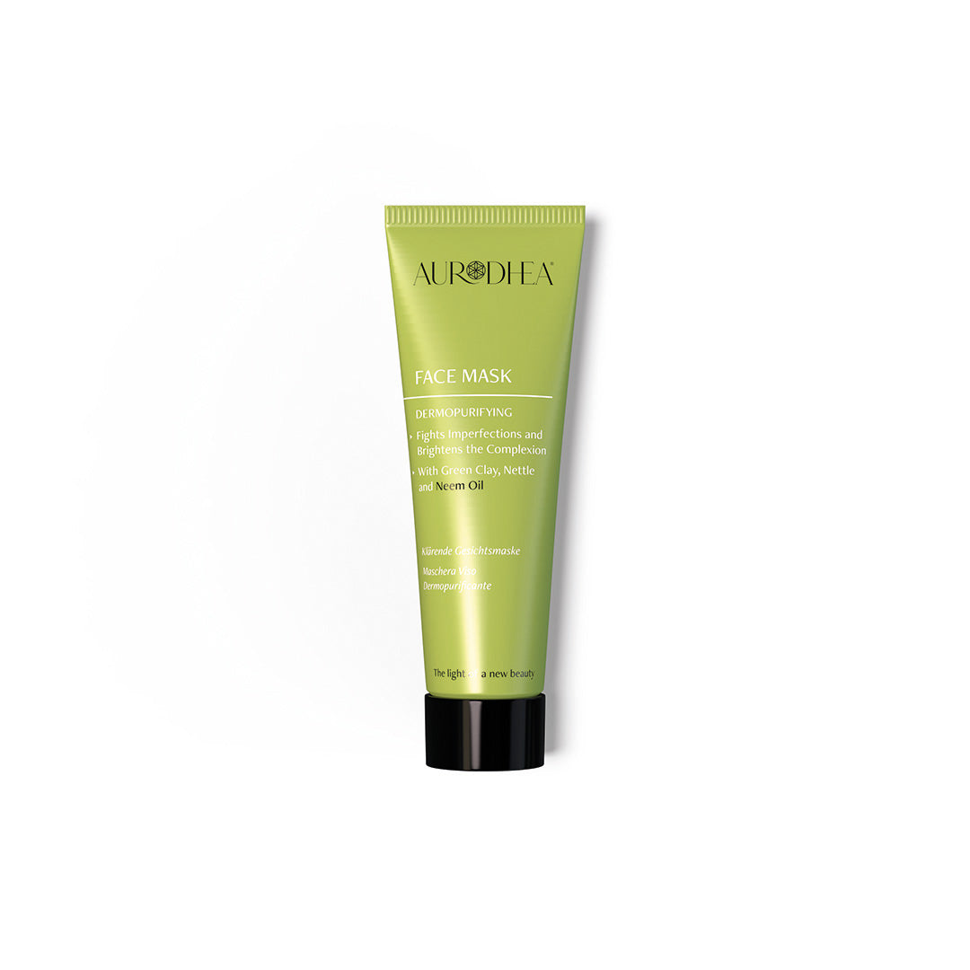 NM09B-Masque visage dermo-purifiant pour peaux sèches et  grasses à l’huile de Neem