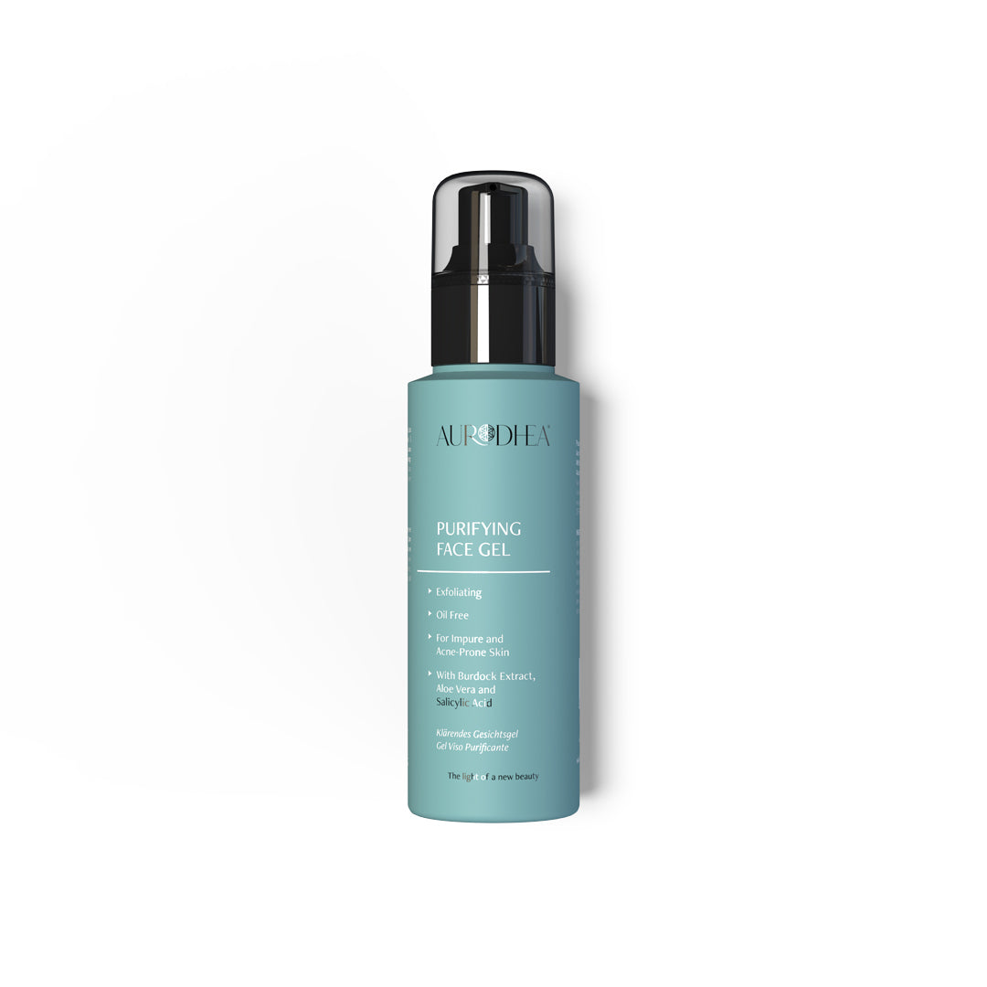 GEL01B-Gel visage purifiant à l'Acide salicylique Pour les peaux impures et Acnéique