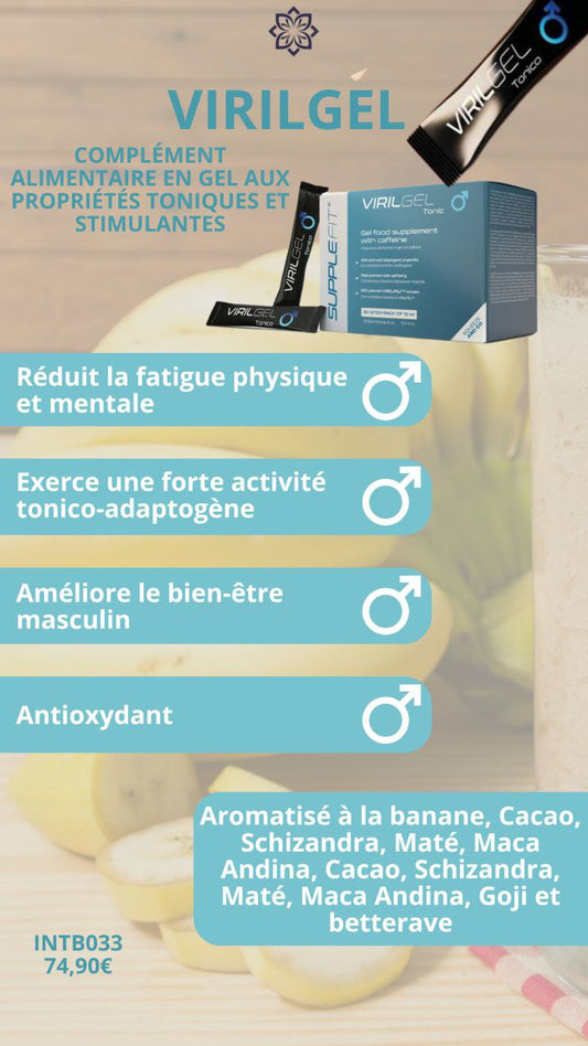 VIRILGEL – Complément alimentaire : soutien essentiel de la force et de la vitalité masculine